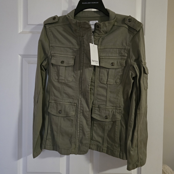 Kensie Jackets & Blazers - Kensie Women's Utility Jacket in Olive Green
